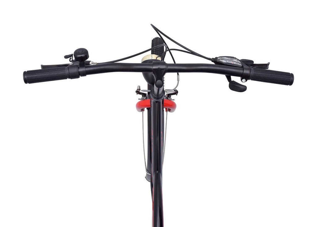 Chanty 24" Børnecykel – Dreng – Sort/Rød – 7 Gear & V - Bremser - BørnecyklerneChantyBørnecyklerne24 - 014/2Chanty 24" Børnecykel – Dreng – Sort/Rød – 7 Gear & V - Bremser