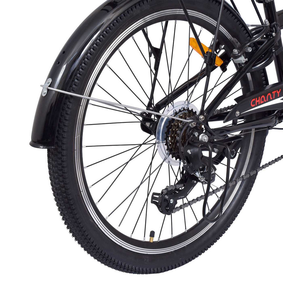 Chanty 24" Børnecykel – Dreng – Sort/Rød – 7 Gear & V - Bremser - BørnecyklerneChantyBørnecyklerne24 - 014/2Chanty 24" Børnecykel – Dreng – Sort/Rød – 7 Gear & V - Bremser