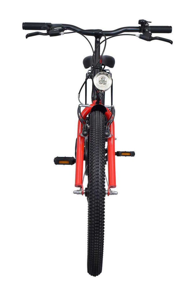 Chanty 24" Børnecykel – Dreng – Sort/Rød – 7 Gear & V - Bremser - BørnecyklerneChantyBørnecyklerne24 - 014/2Chanty 24" Børnecykel – Dreng – Sort/Rød – 7 Gear & V - Bremser