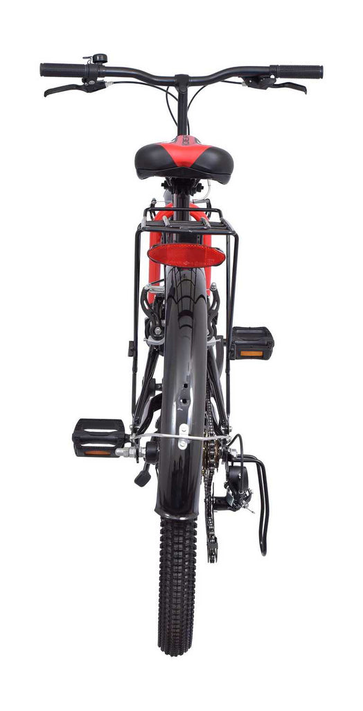 Chanty 24" Børnecykel – Dreng – Sort/Rød – 7 Gear & V - Bremser - BørnecyklerneChantyBørnecyklerne24 - 014/2Chanty 24" Børnecykel – Dreng – Sort/Rød – 7 Gear & V - Bremser
