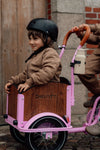 Chanty Cargo Kid – Pink inkl. hjelm, flaskeholder, håndtag i 2 farver og ringklokke - BørnecyklerneChantyBørnecyklernePink: BLC16 - LYRChanty Cargo Kid – Pink inkl. hjelm, flaskeholder, håndtag i 2 farver og ringklokke