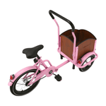 Chanty Cargo Kid – Pink inkl. hjelm, flaskeholder, håndtag i 2 farver og ringklokke - BørnecyklerneChantyBørnecyklernePink: BLC16 - LYRChanty Cargo Kid – Pink inkl. hjelm, flaskeholder, håndtag i 2 farver og ringklokke