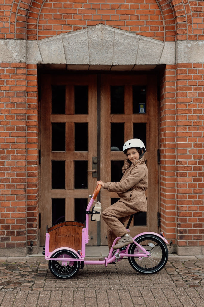 Chanty Cargo Kid – Pink inkl. hjelm, flaskeholder, håndtag i 2 farver og ringklokke - BørnecyklerneChantyBørnecyklernePink: BLC16 - LYRChanty Cargo Kid – Pink inkl. hjelm, flaskeholder, håndtag i 2 farver og ringklokke