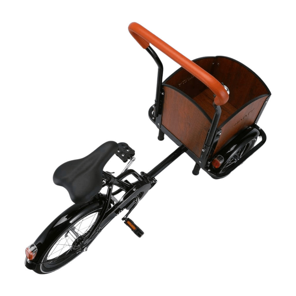 Chanty Cargo Kid - Sort inkl. hjelm, flaskeholder, håndtag i 2 farver og ringklokke - BørnecyklerneChantyBørnecyklerneSort: BLC16 - SRTChanty Cargo Kid - Sort inkl. hjelm, flaskeholder, håndtag i 2 farver og ringklokke