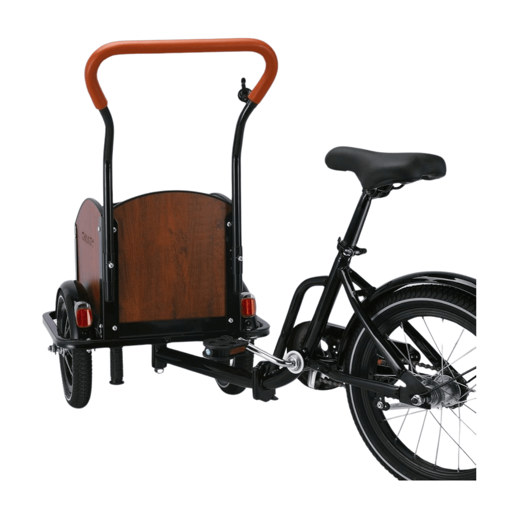 Chanty Cargo Kid - Sort inkl. hjelm, flaskeholder, håndtag i 2 farver og ringklokke - BørnecyklerneChantyBørnecyklerneSort: BLC16 - SRTChanty Cargo Kid - Sort inkl. hjelm, flaskeholder, håndtag i 2 farver og ringklokke