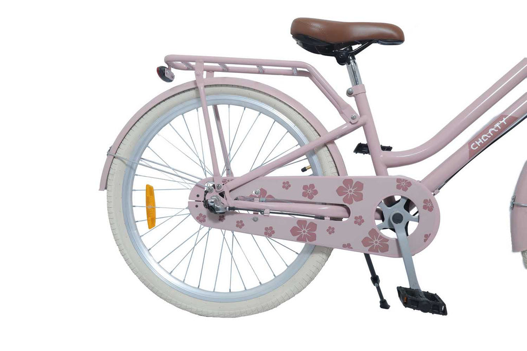 CHANTY Flower 24" med 3 gear - Pink - BørnecyklerneChantyBørnecyklerne24 - 012CHANTY Flower 24" med 3 gear - Pink