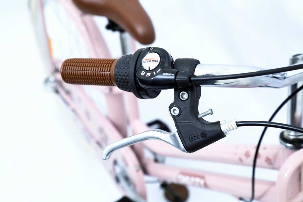 CHANTY Flower 24" med 3 gear - Pink - BørnecyklerneChantyBørnecyklerne24 - 012CHANTY Flower 24" med 3 gear - Pink