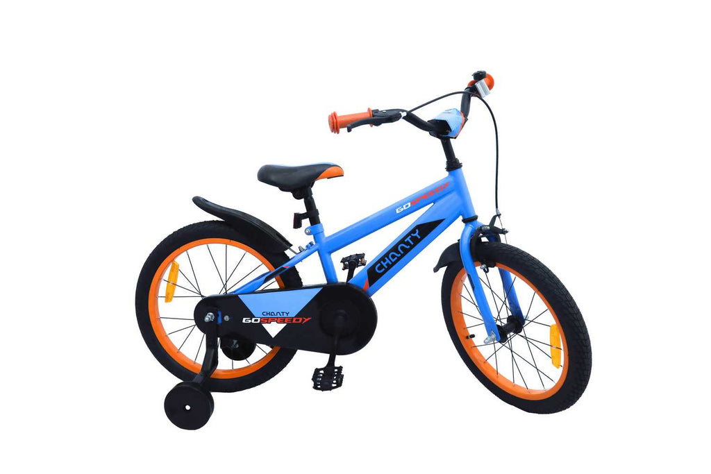 CHANTY Go Speedy 16" Blå Drengecykel | 4 - 6 År | - BørnecyklerneChantyBørnecyklerne16 - 003CHANTY Go Speedy 16" Blå Drengecykel | 4 - 6 År |