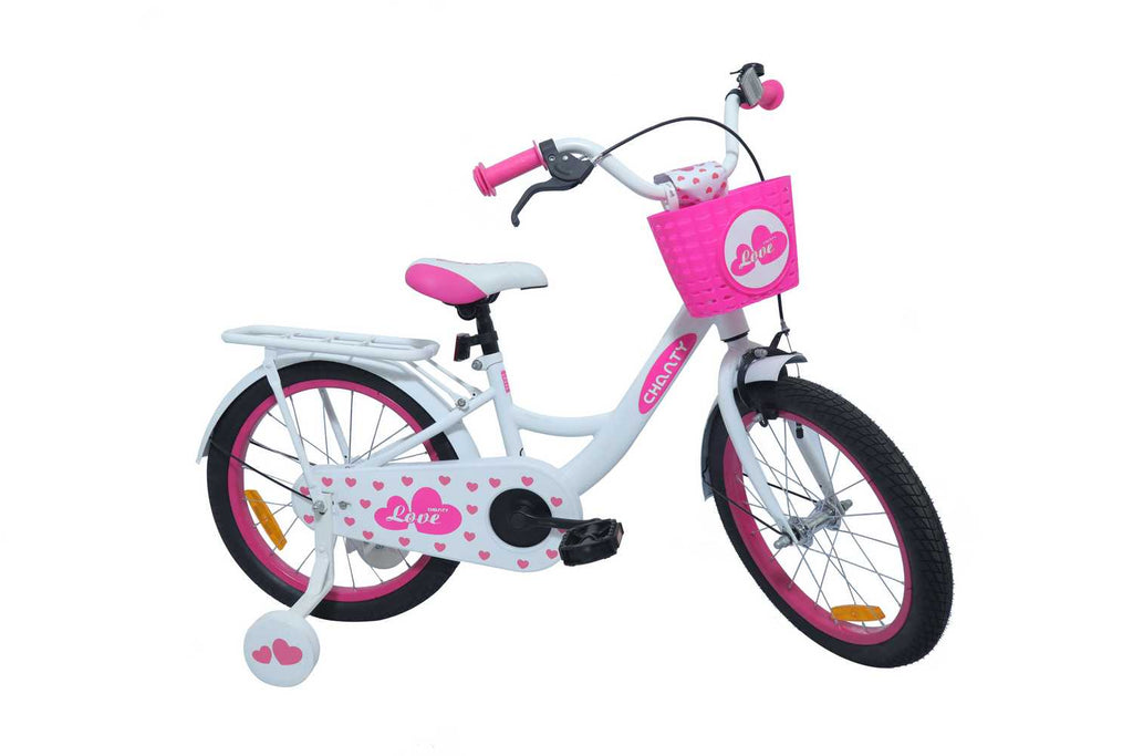 CHANTY Love 18" Pink Børnecykel | Piger | - BørnecyklerneChantyBørnecyklerne18 - 016CHANTY Love 18" Pink Børnecykel | Piger |