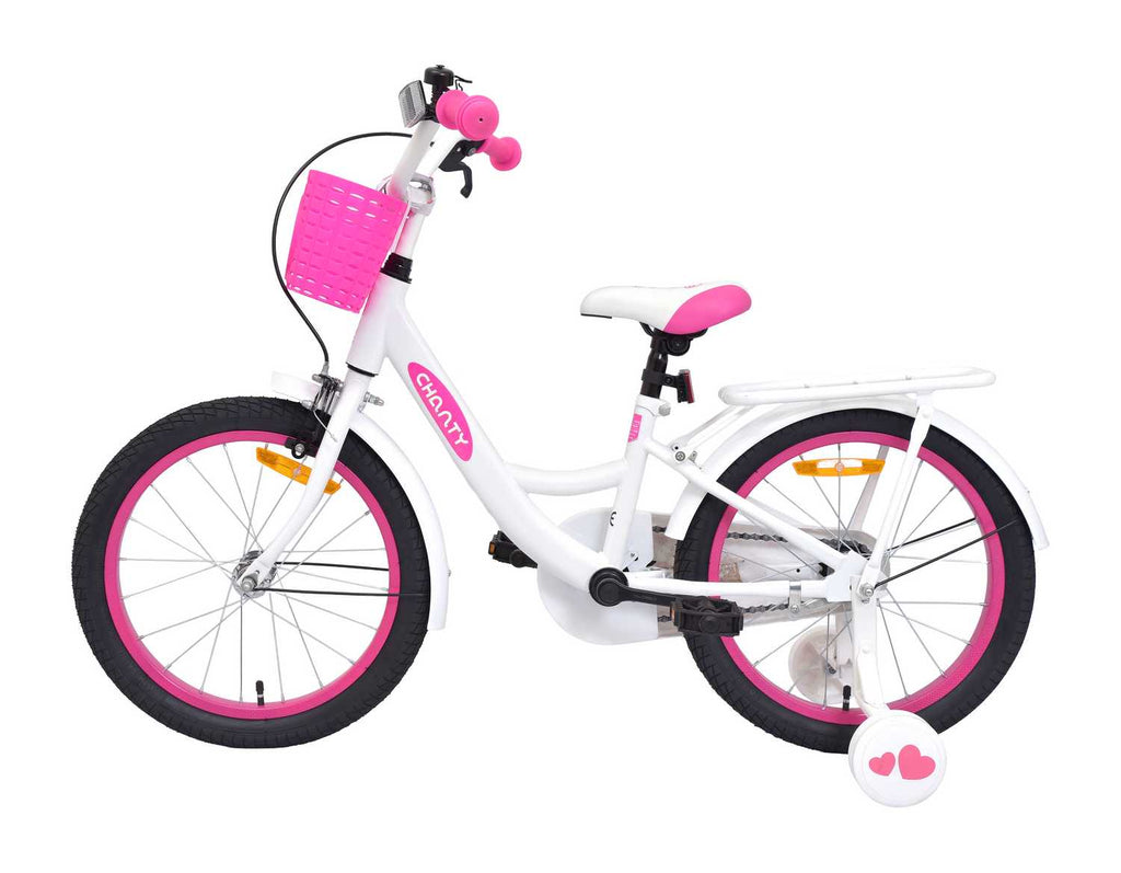 CHANTY Love 18" Pink Børnecykel | Piger | - BørnecyklerneChantyBørnecyklerne18 - 016CHANTY Love 18" Pink Børnecykel | Piger |