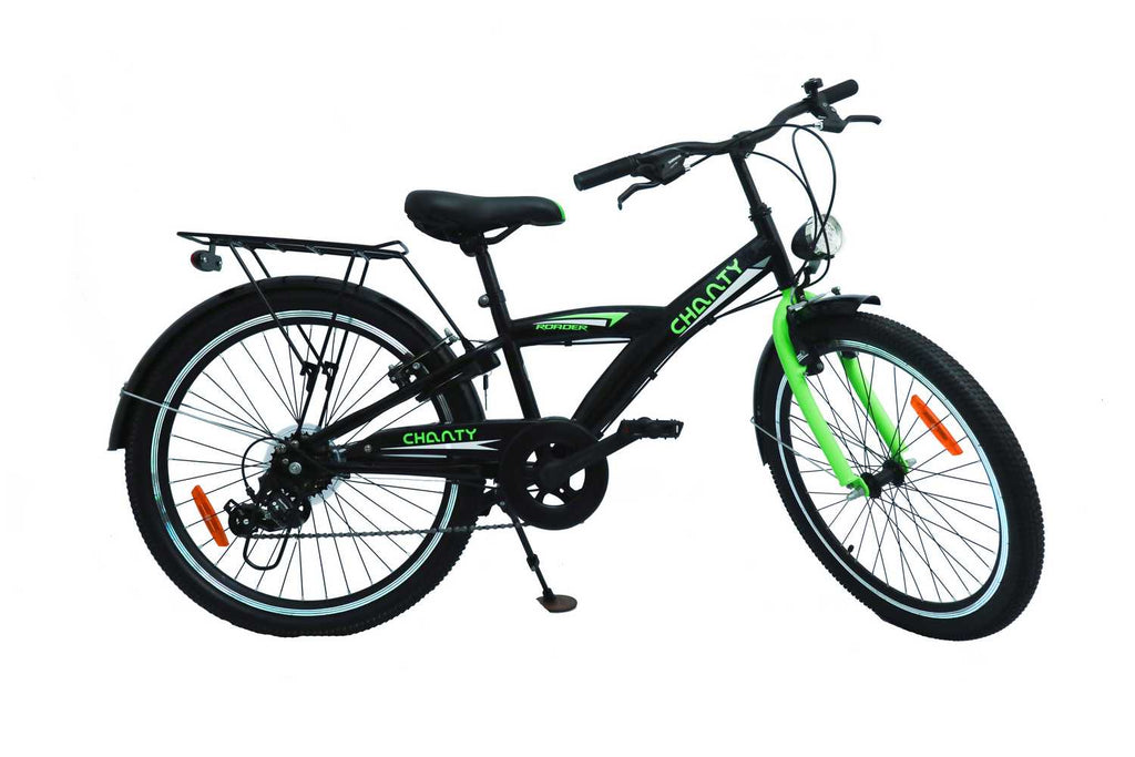 CHANTY Roader 24" Sort & Grøn Drengecykel | 7 Gear | - BørnecyklerneChantyBørnecyklerne24 - 014/1CHANTY Roader 24" Sort & Grøn Drengecykel | 7 Gear |