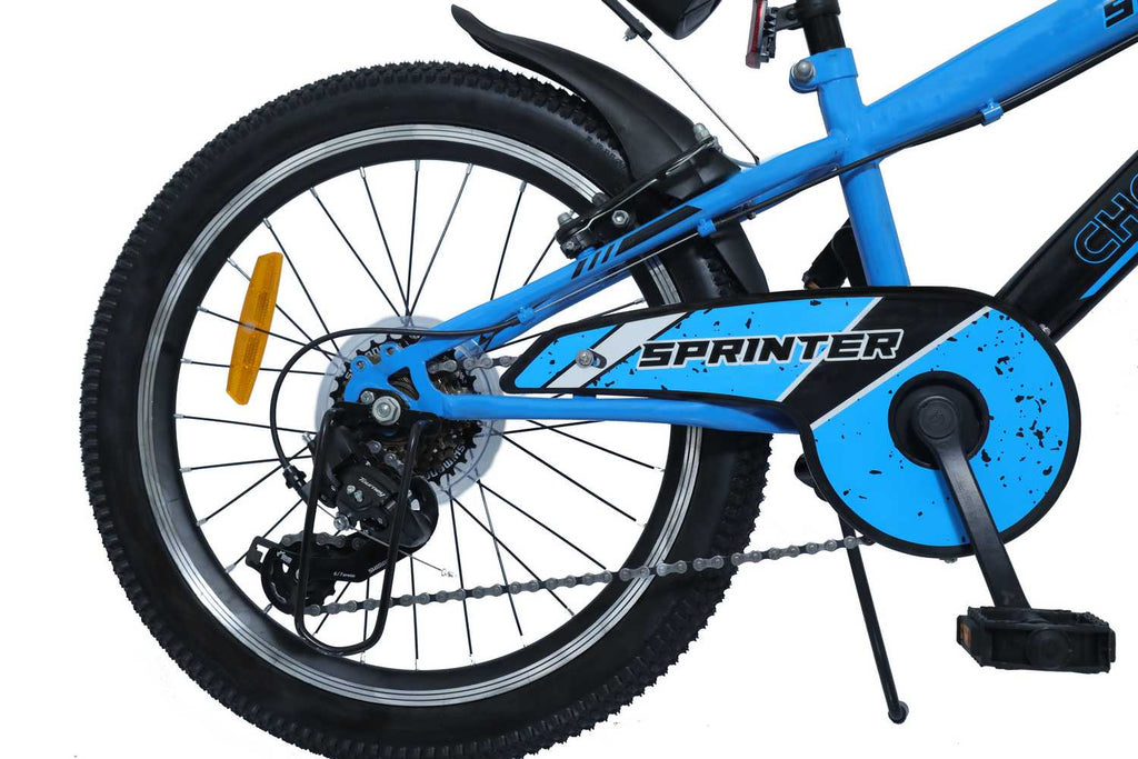 CHANTY Sprinter 20" Blå Drengecykel | 7 Gear | - BørnecyklerneChantyBørnecyklerne20 - 005/2CHANTY Sprinter 20" Blå Drengecykel | 7 Gear |