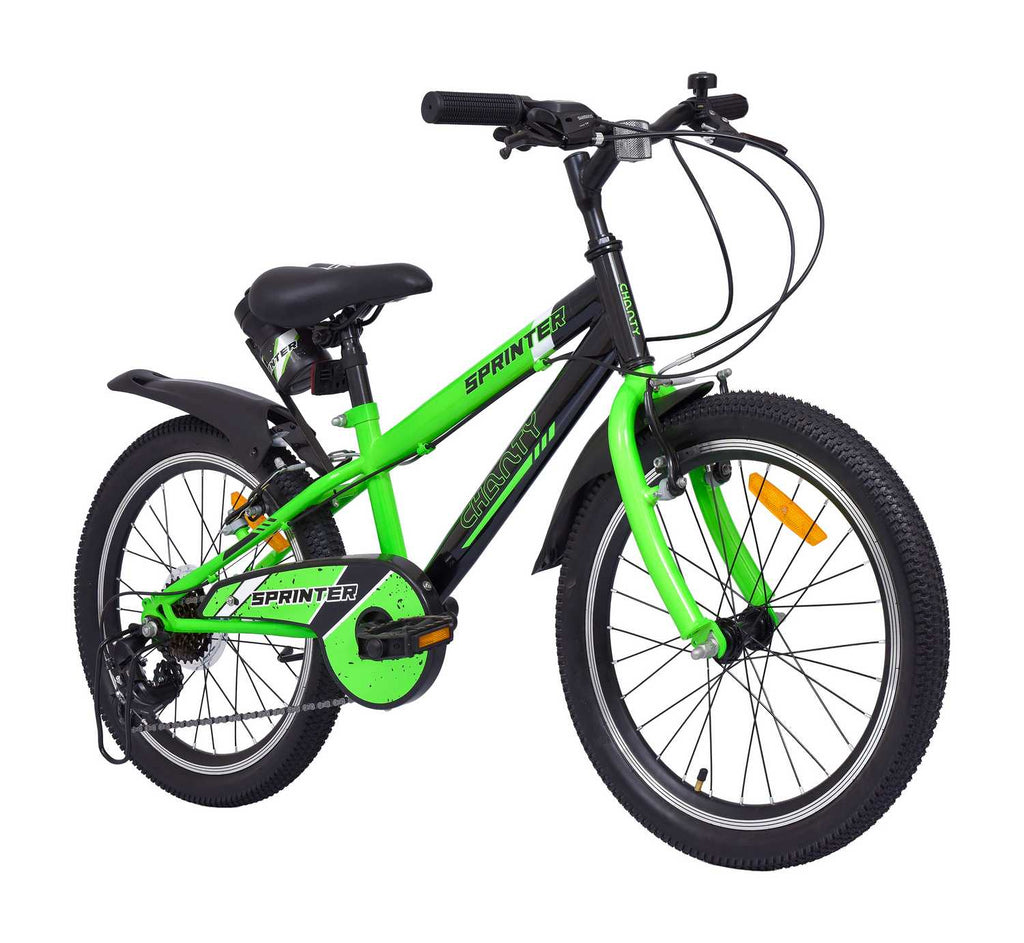 CHANTY Sprinter 20" Grøn Drengecykel | 7 Gear | - BørnecyklerneChantyBørnecyklerne20 - 005/1CHANTY Sprinter 20" Grøn Drengecykel | 7 Gear |