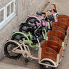 Sibling row - 4 children's cargo bikes